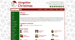 Desktop Screenshot of altogetherchristmas.com